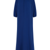 Valentina Dress Azul, de frente